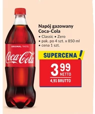 Coca-Cola Napój gazowany 850 ml