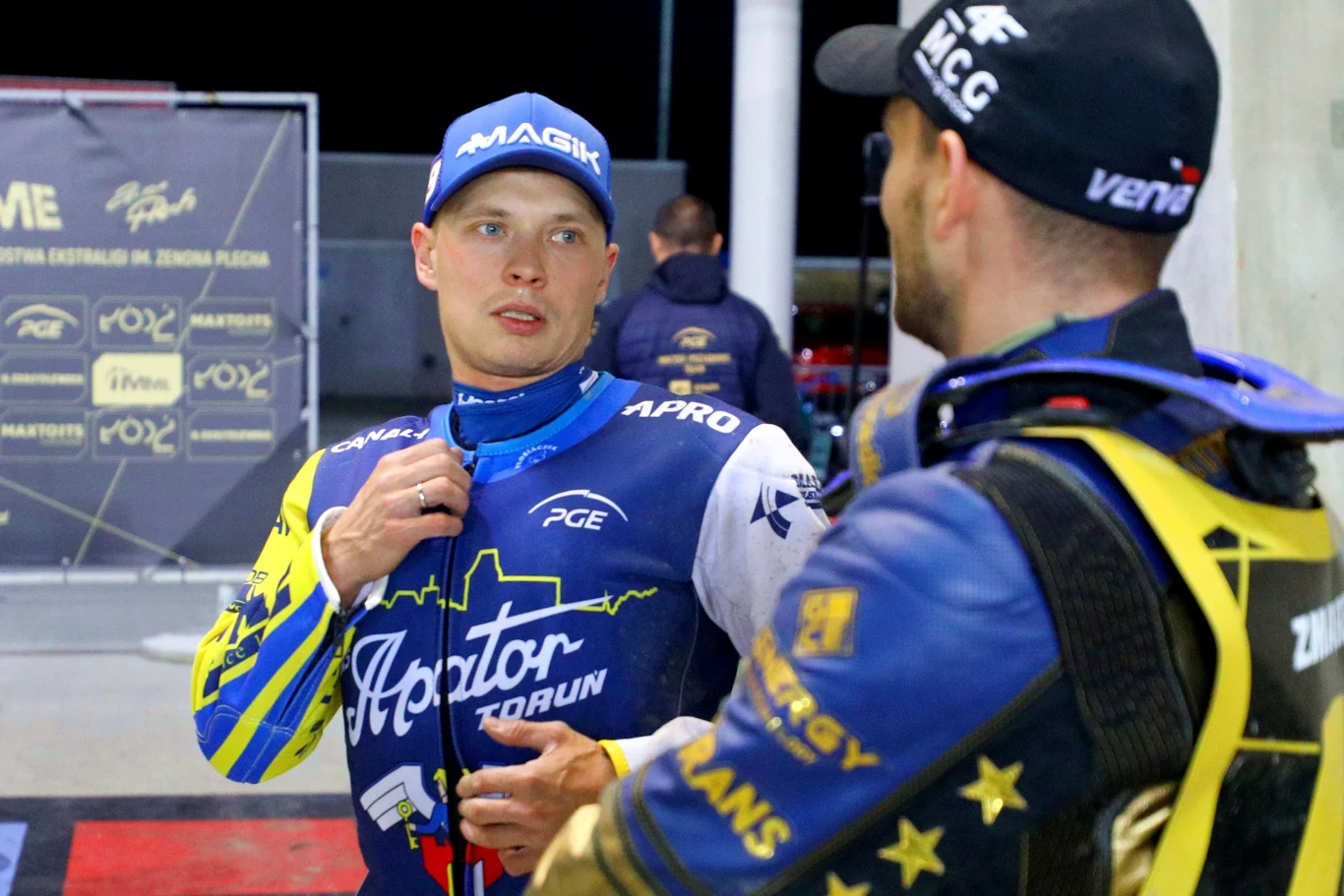 Emil Sajfutdinow w rozmowie z Bartoszem Zmarzlikiem