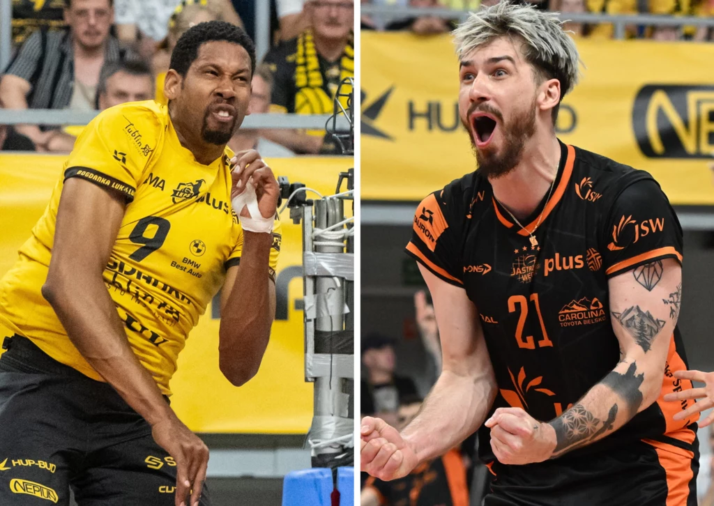 Wilfredo Leon i Tomasz Fornal - tylko jeden z nich zagra w finale PlusLigi