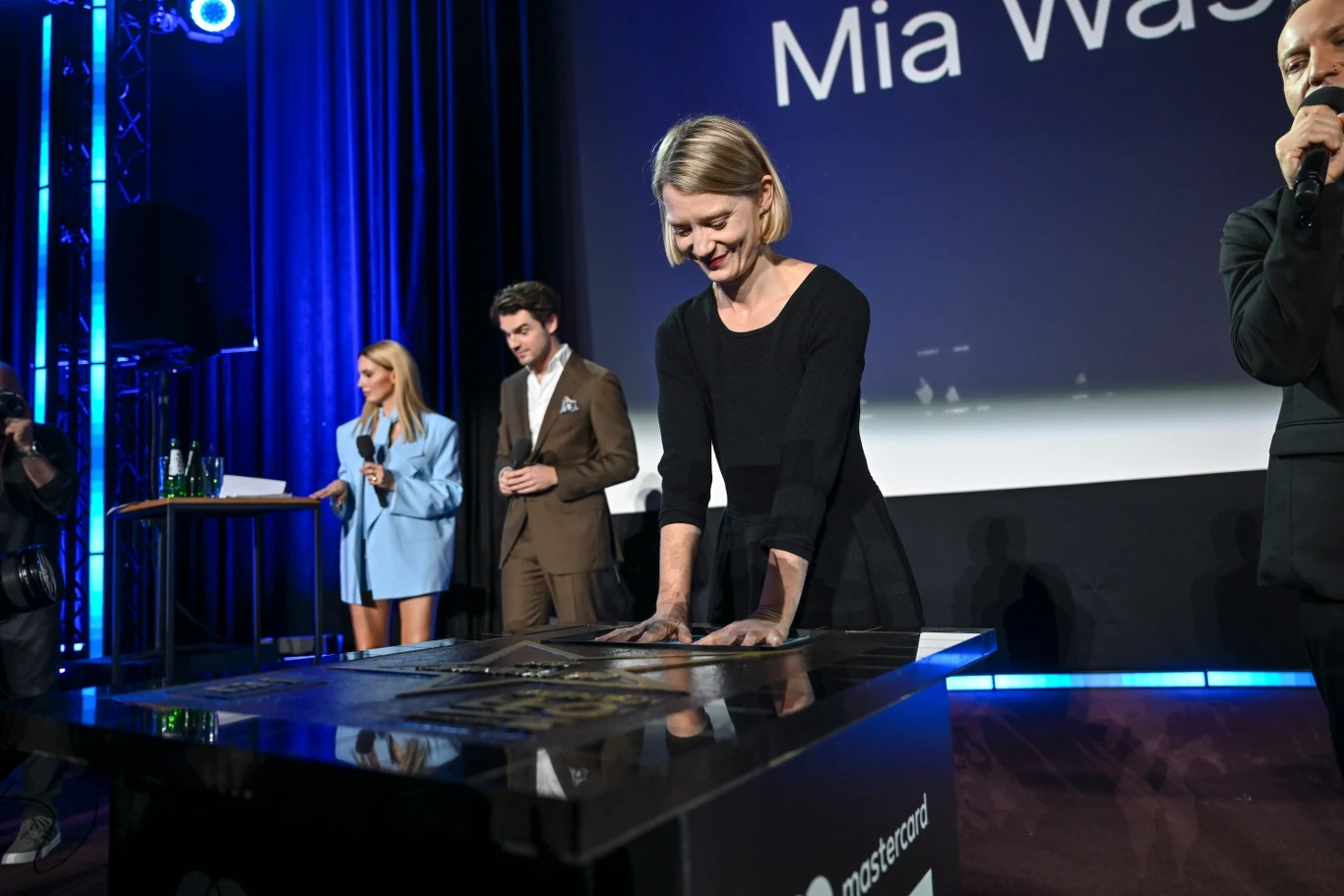 Mia Wasikowska podczas gali otwarcia 18. edycji festiwalu Mastercard OFF CAMERA