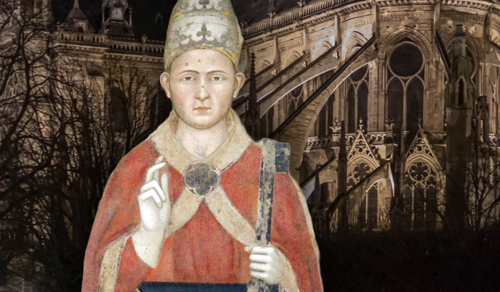 Średniowieczny wizerunek papieża Klemensa V