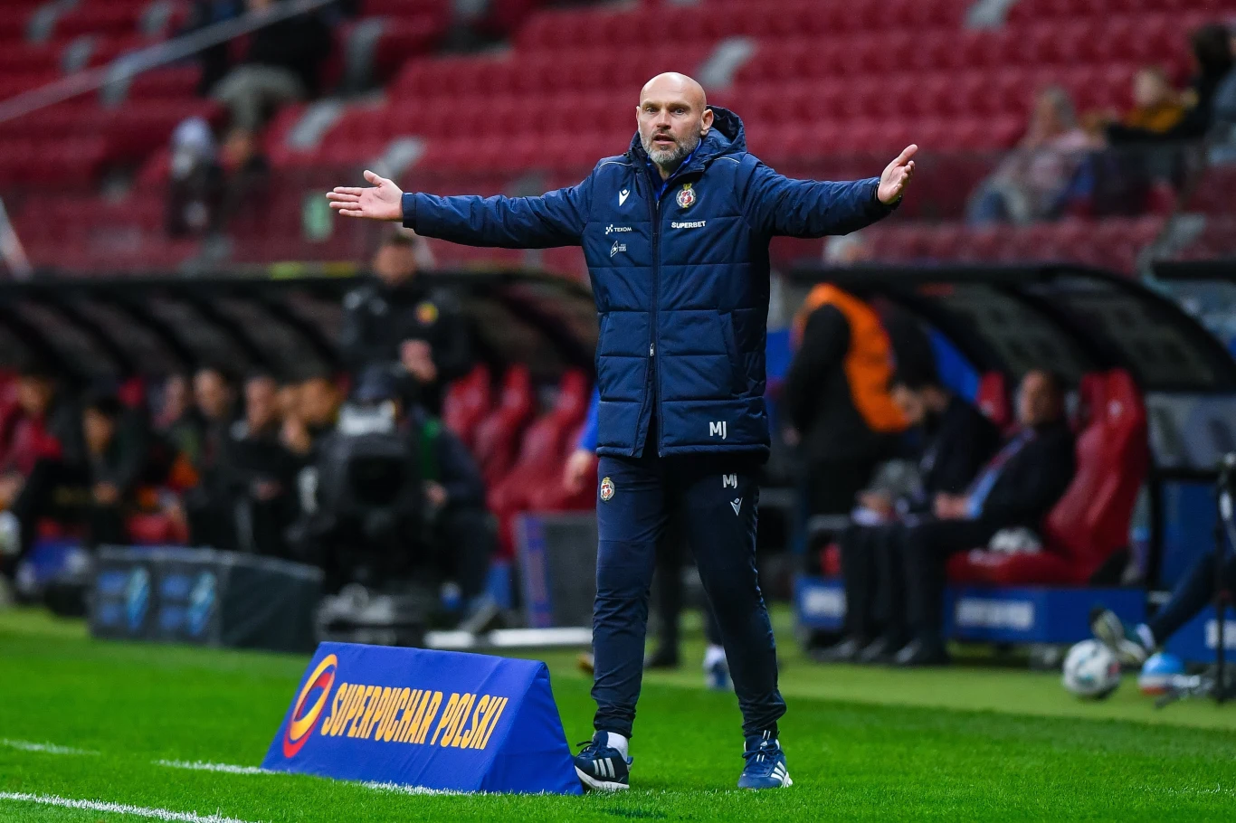 Mariusz Jop, trener Wisły Kraków Mariusz Jop, trener Wisły Kraków