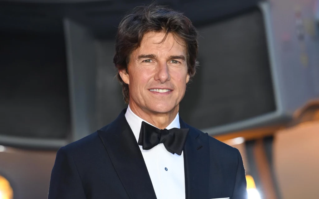 Tom Cruise na premierze filmu "Top Gun. Maverick"