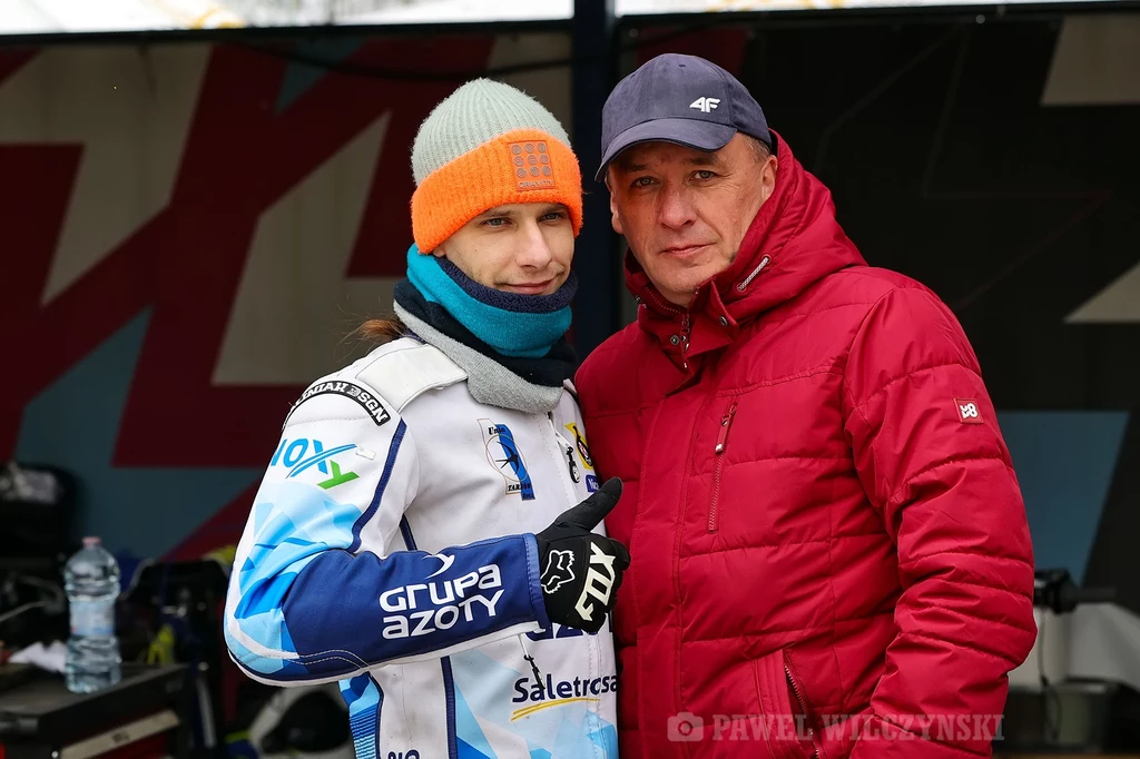 Artur Mroczka z Tomaszem Proszowskim. Artur Mroczka z Tomaszem Proszowskim.
