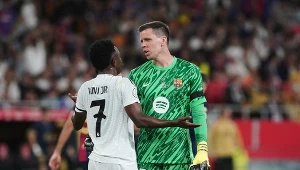 Wojciech Szczęsny i Vinicius Junior