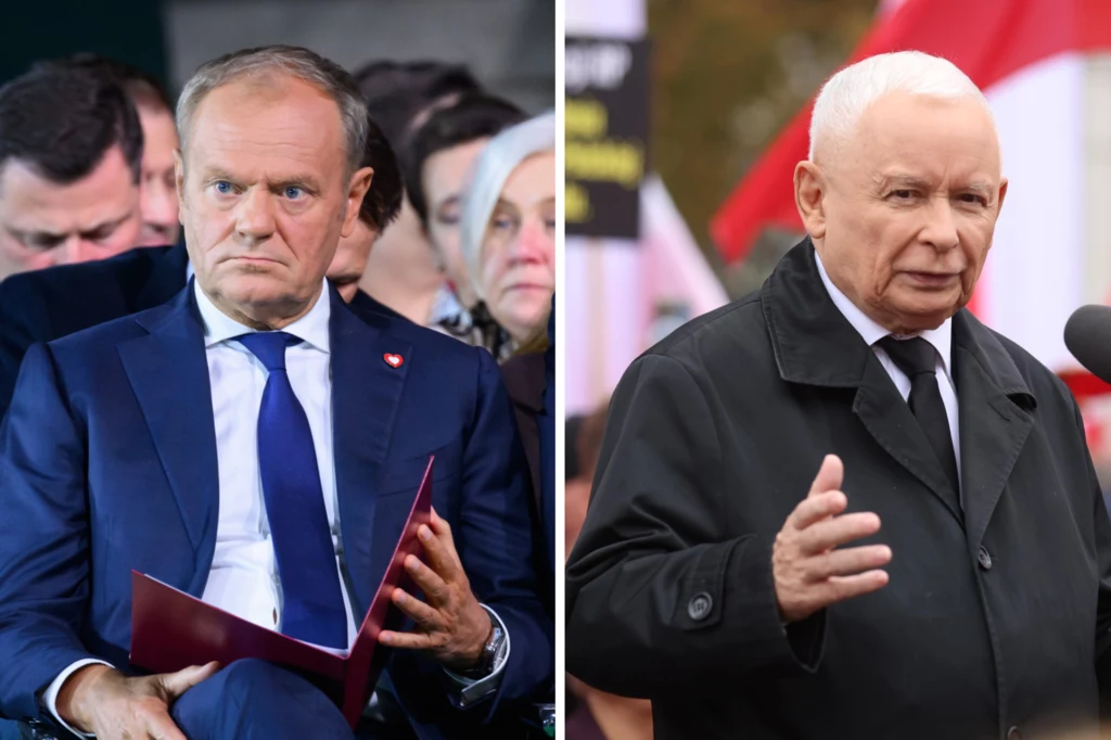 46 proc. Polaków popiera pomysł, aby Donald Tusk i Jarosław Kaczyński przeszli na emeryturę 46 proc. Polaków popiera pomysł, aby Donald Tusk i Jarosław Kaczyński przeszli na emeryturę