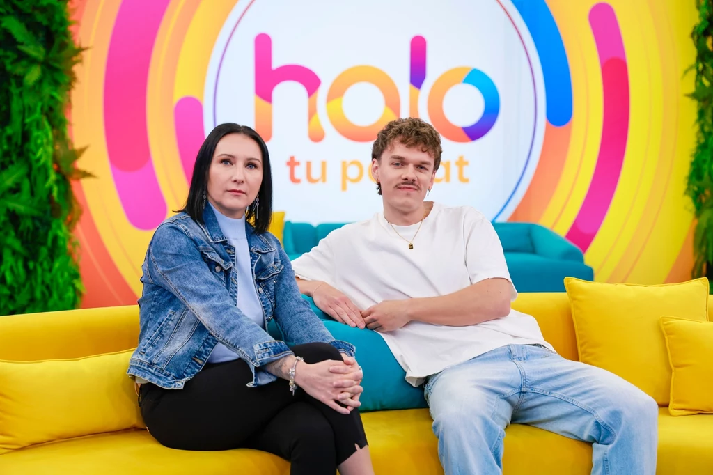 Ronnie Ferrari z mamą w programie "halo tu Polsat" Ronnie Ferrari z mamą w programie "halo tu Polsat"
