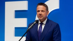 Wybory prezydenckie 2025. Wiec Rafała Trzaskowskiego w Poznaniu