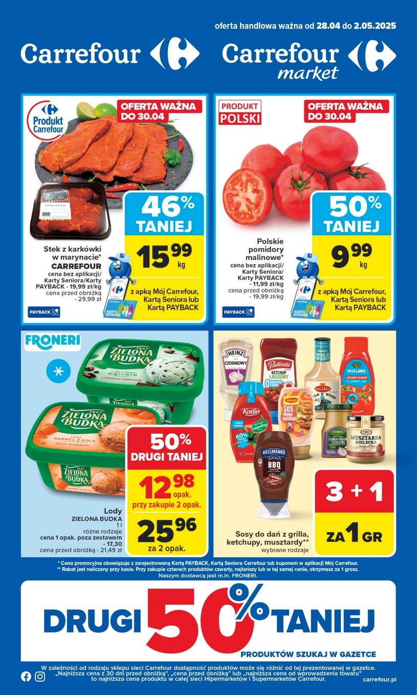 Gazetka promocyjna Carrefour - ważna od 28. 04. 2025 do 02. 05. 2025