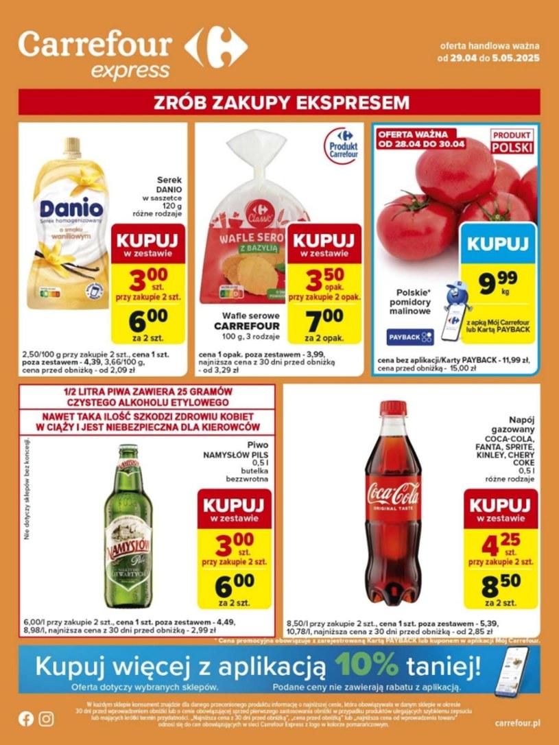 Gazetka promocyjna Carrefour Express - ważna od 29. 04. 2025 do 05. 05. 2025