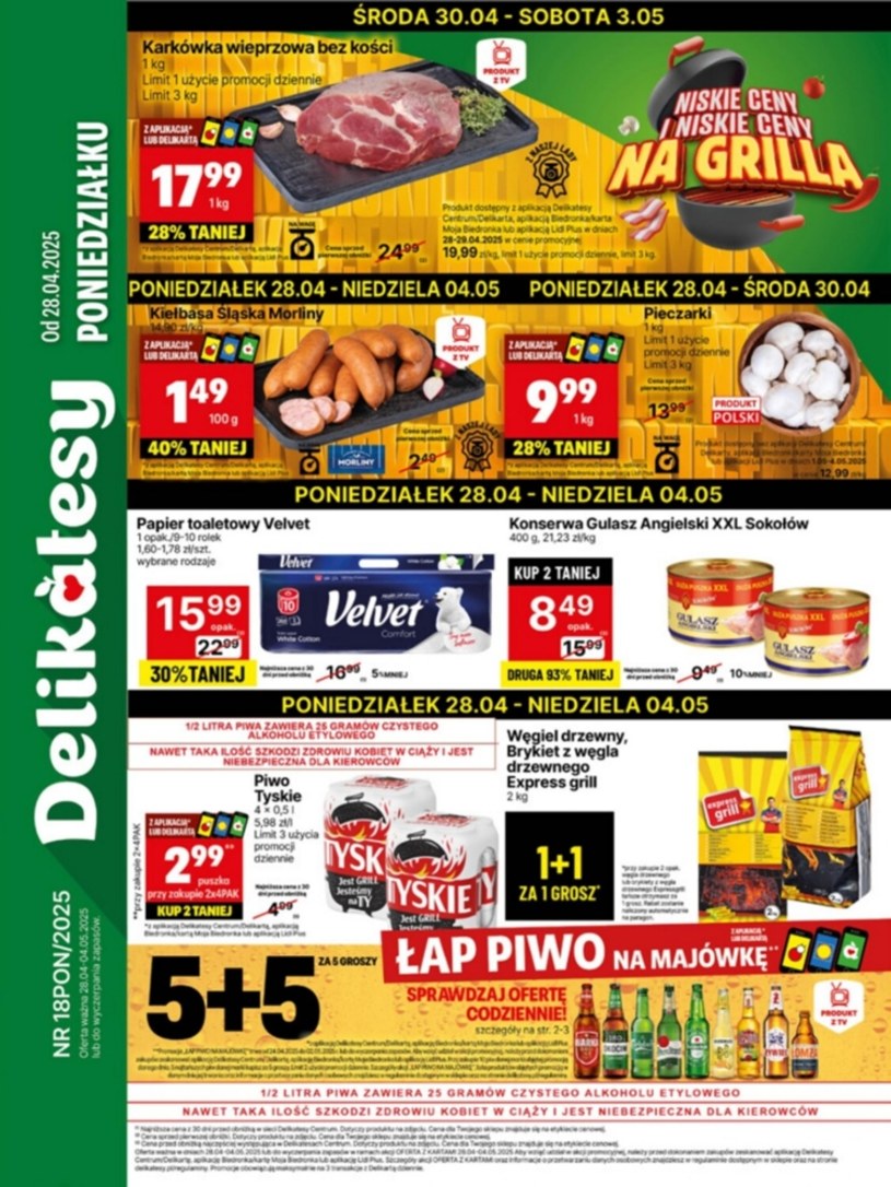 Gazetka promocyjna Delikatesy Centrum - wygasła 1 dni temu