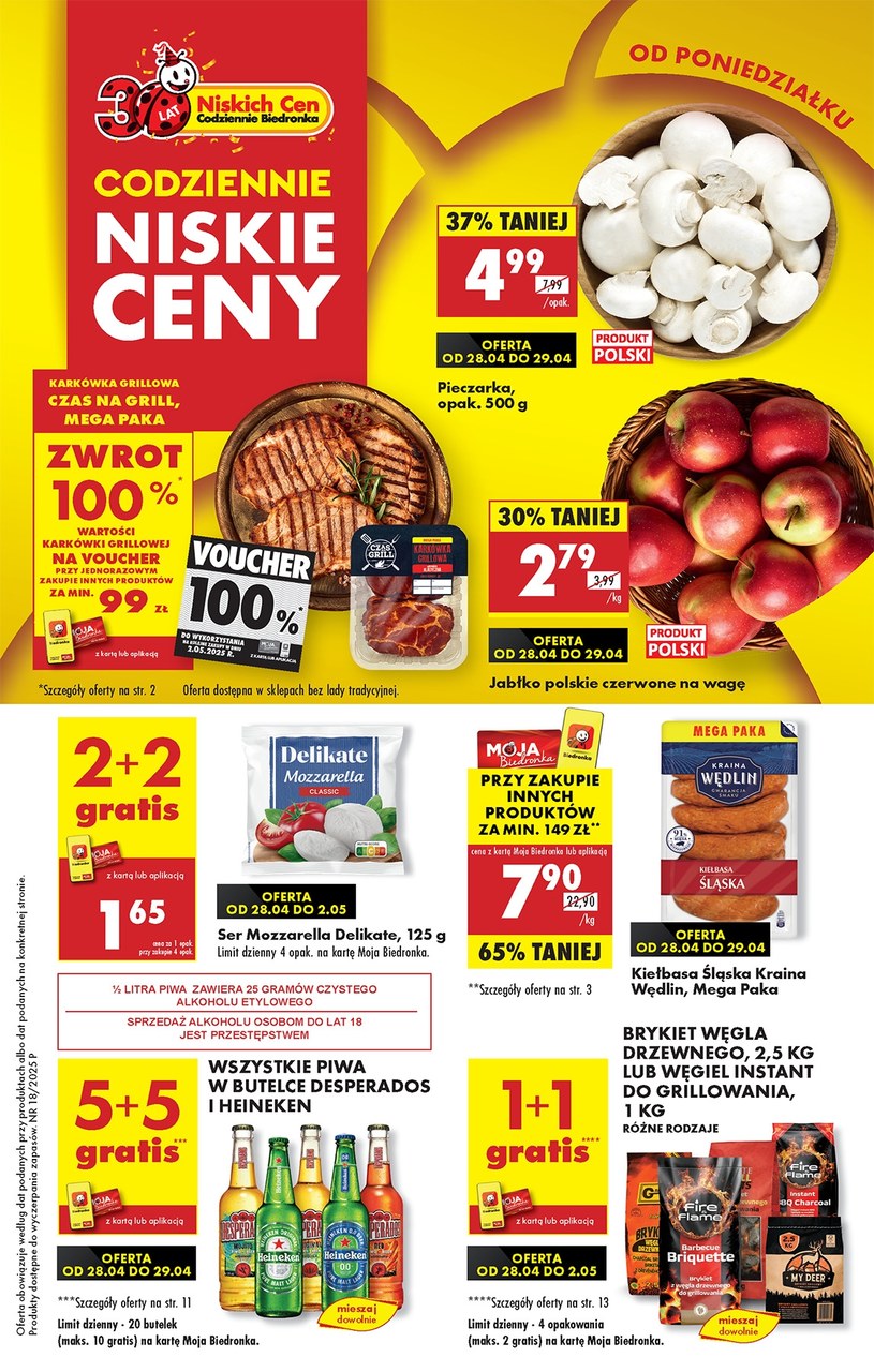 Gazetka promocyjna Biedronka - ważna od 28. 04. 2025 do 02. 05. 2025