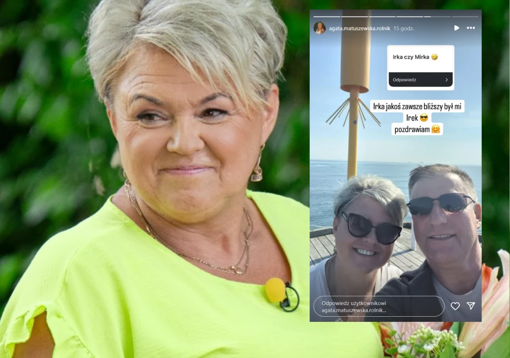 Agata z Rolnika pokazała zdjęcie z Irkiem Agata z Rolnika pokazała zdjęcie z Irkiem