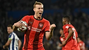 Ależ gol Adama Buksy. To była 70. minuta. Trafienie na wagę złota