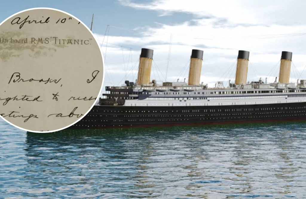 List z Titanica sprzedany za rekordową kwotę