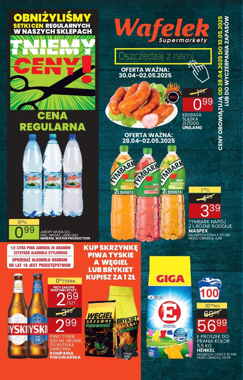 Gazetka promocyjna Wafelek - ważna od 28. 04. 2025 do 10. 05. 2025