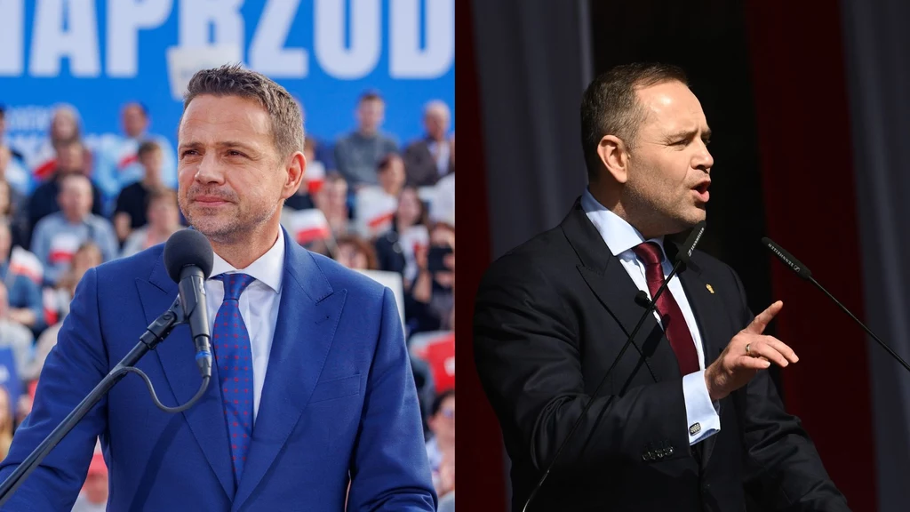 Rafał Trzaskowski i Karol Nawrocki Rafał Trzaskowski i Karol Nawrocki