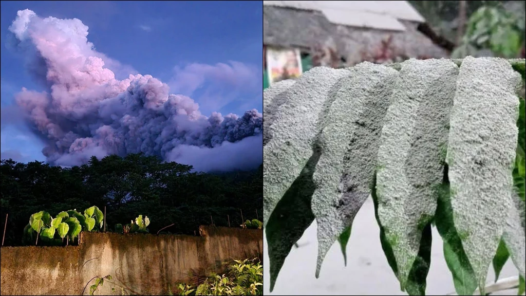 Filipiny. Erupcja wulkanu Bulusan na wyspie Luzon Filipiny. Erupcja wulkanu Bulusan na wyspie Luzon