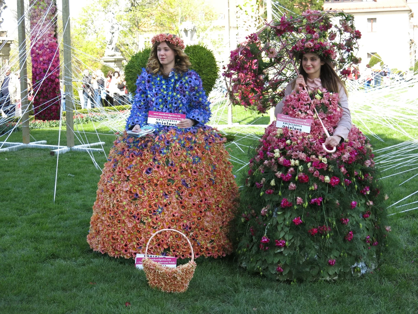 Co roku Zamek Książ podczas Festiwal Kwiatów i Sztuki zachwyca florystycznymi aranżacjami i licznymi atrakcjami. 