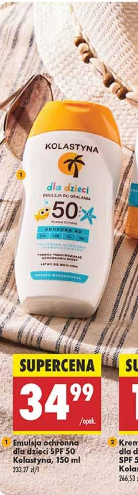 Kolastyna Emulsja do opalania dla dzieci SPF 50 150 ml