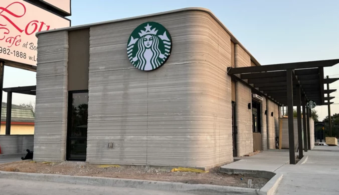 Pierwszy w USA Starbucks wydrukowany w 3D otwiera się w Teksasie