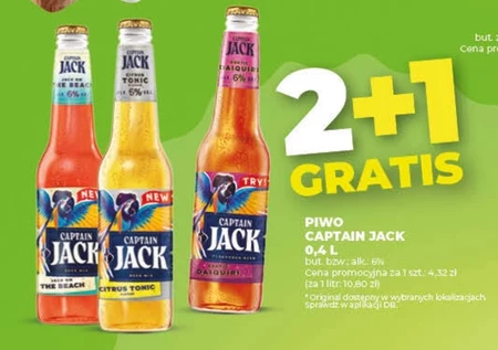 Captain Jack Original Piwo smakowe 400 ml