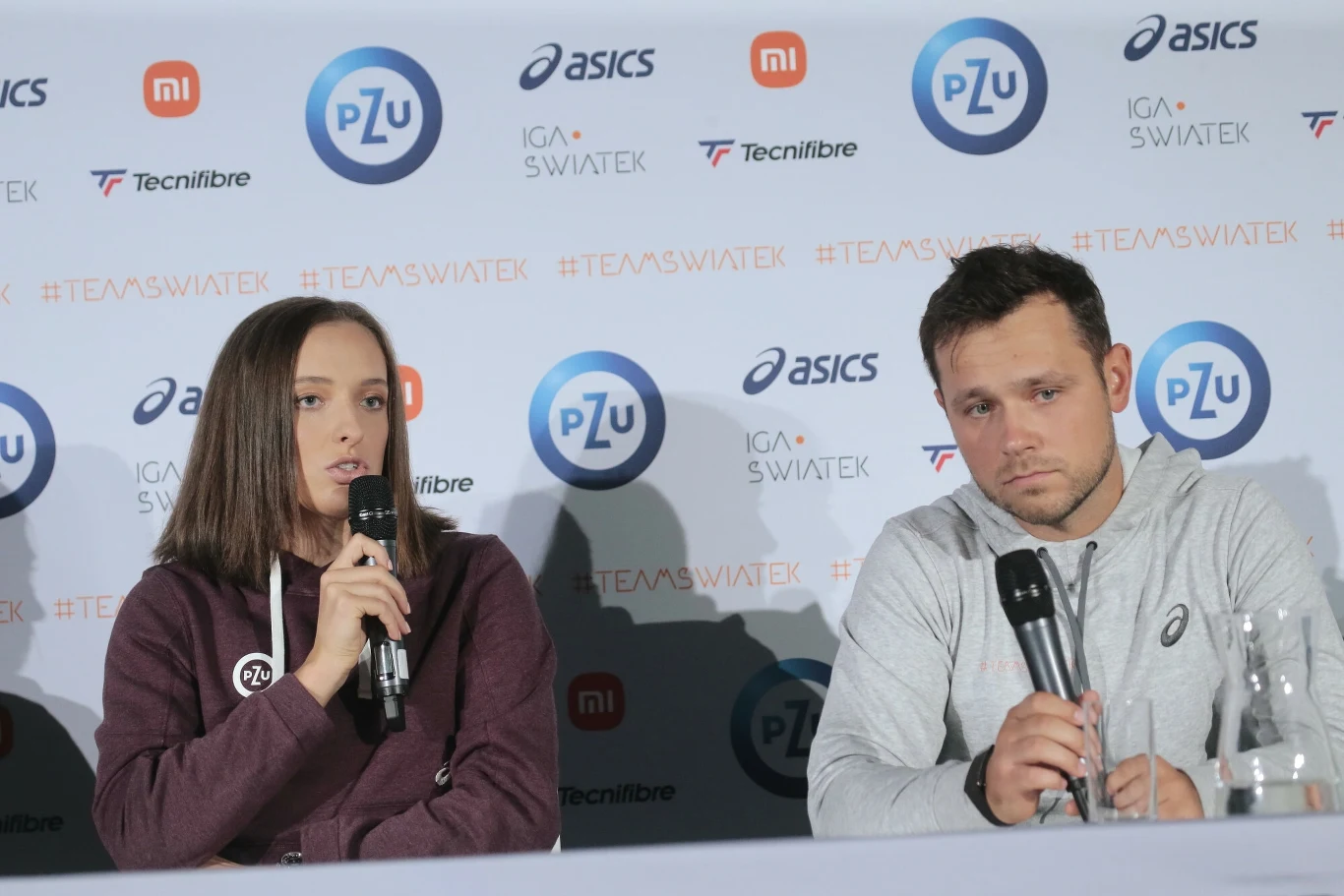 Iga Świątek i Piotr Sierzputowski Iga Świątek i Piotr Sierzputowski