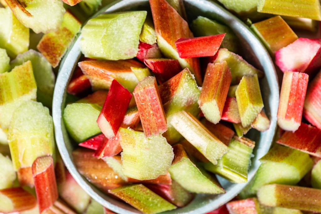 Nigdy nie jedz rabarbaru na surowo