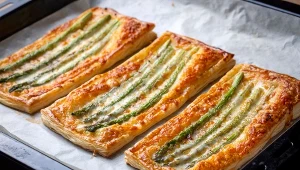 Prosta przekąska ze szparagami.