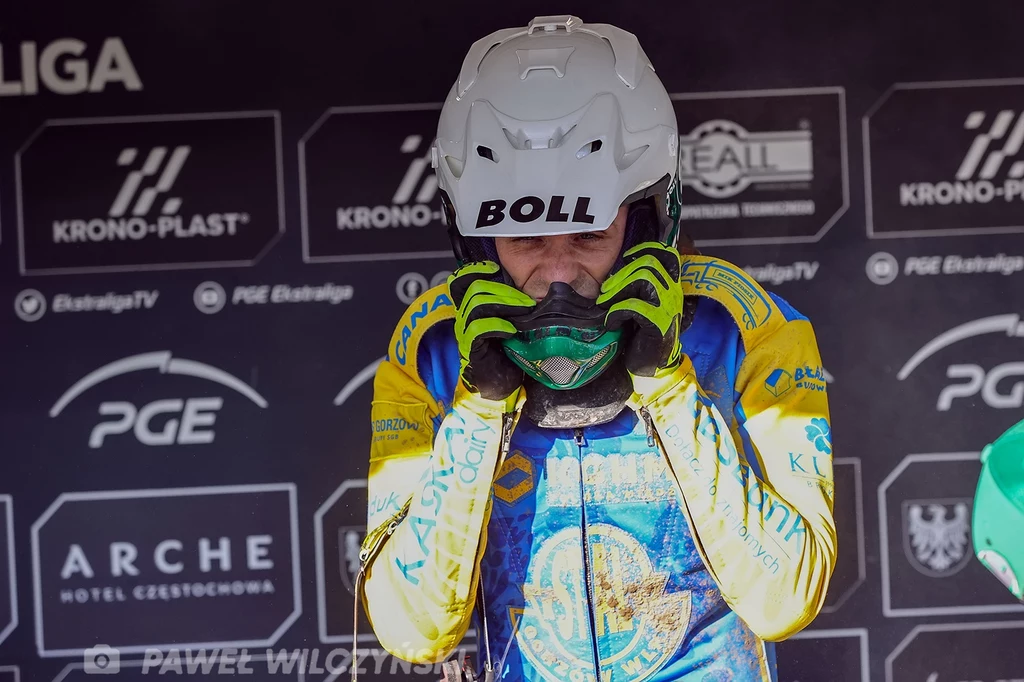Martin Vaculik po nieudanym biegu. Sportowa złość gwiazdy. Martin Vaculik po nieudanym biegu. Sportowa złość gwiazdy.