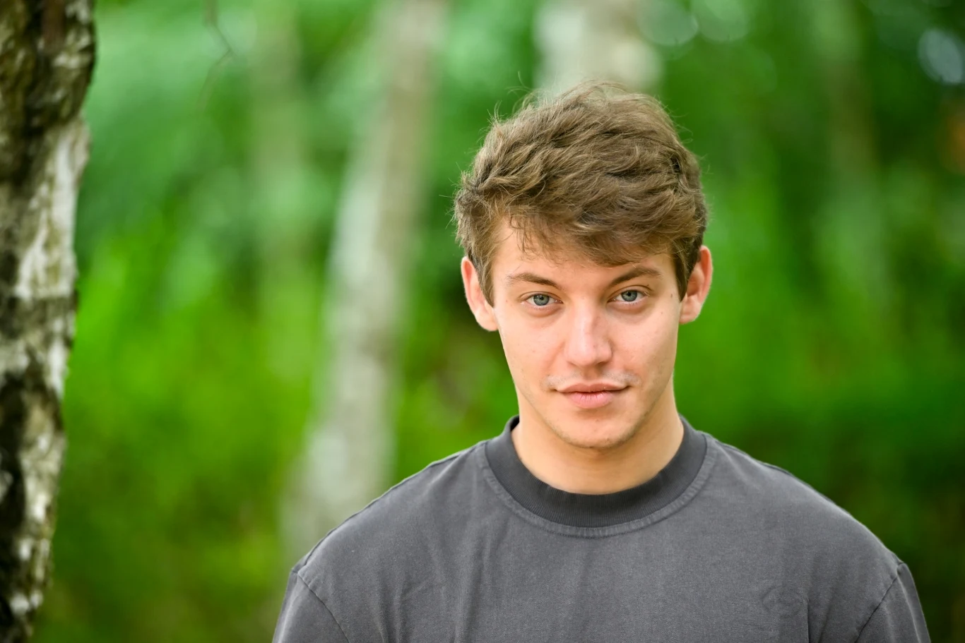 Sebastian Dela na planie "Innego końca nie będzie" Sebastian Dela na planie "Innego końca nie będzie"