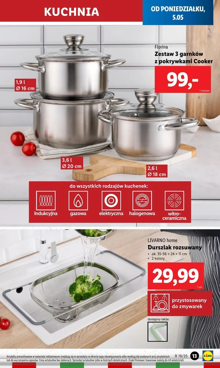 Zestaw garnków na lata i to w dobrej cenie? Lidl zaskoczył promocją!