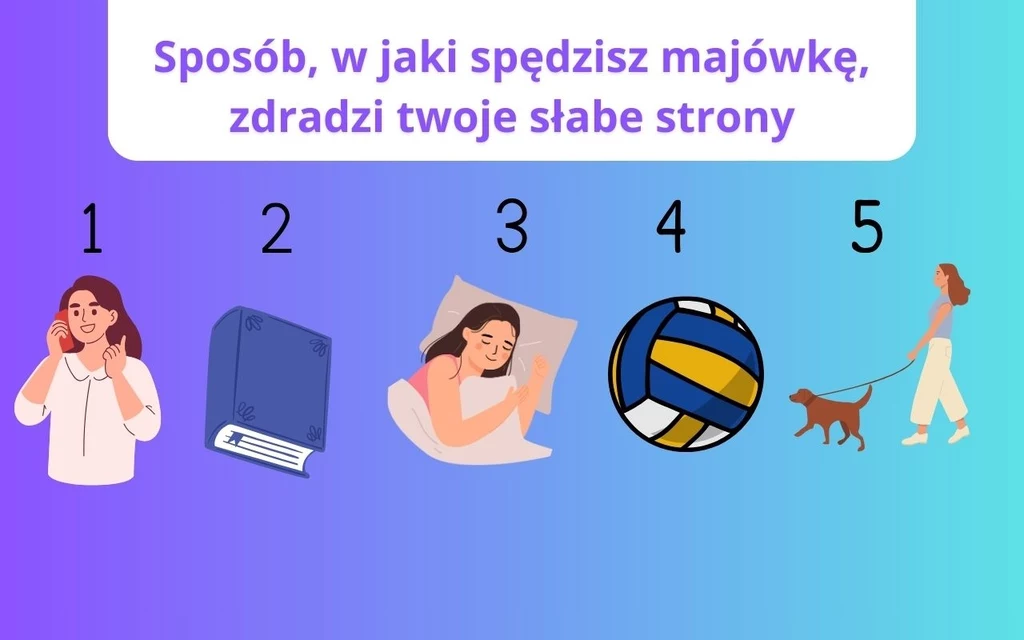 Test osobowości, który zdradzi, z czym sobie nie radzisz Test osobowości, który zdradzi, z czym sobie nie radzisz