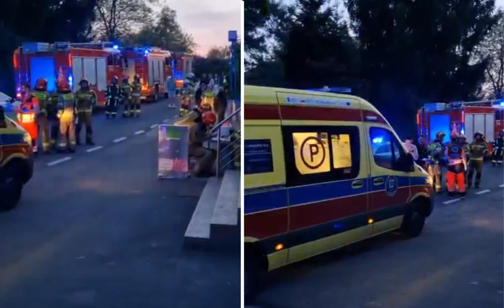 Wybuch gazu w remizie pod Krakowem. Wśród poszkodowanych dzieci Wybuch gazu w remizie pod Krakowem. Wśród poszkodowanych dzieci