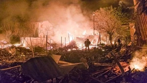 Zmasowany atak rosyjskich dronów na Ukrainę. Jedna osoba nie żyje, dziesiątki rannych