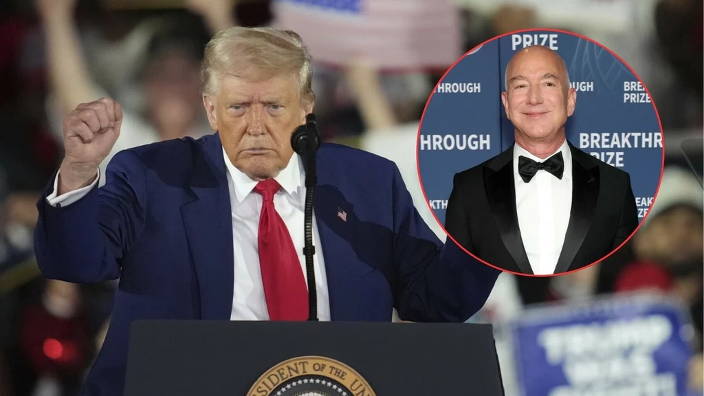Amazon nie pokaże kosztów ceł Trumpa. "Jeff Bezos jest bardzo miły"