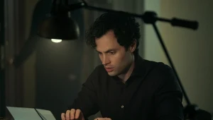 Penn Badgley jako Joe Goldberg w serialu "Ty"