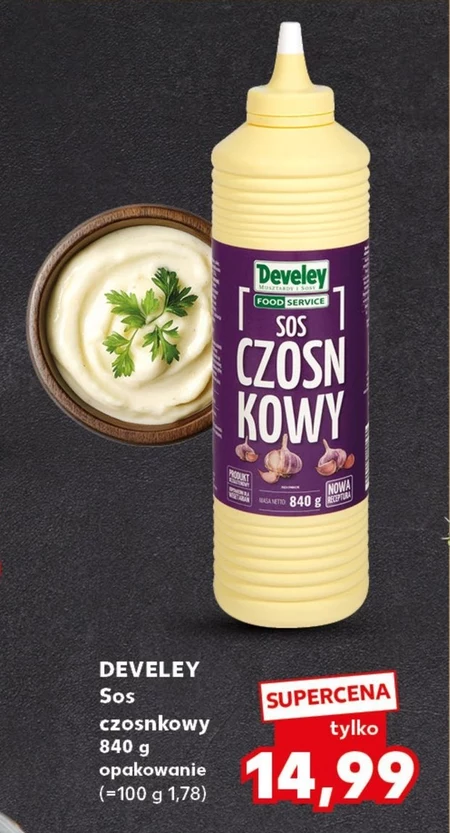 Develey Food Service Sos czosnkowy 840 g