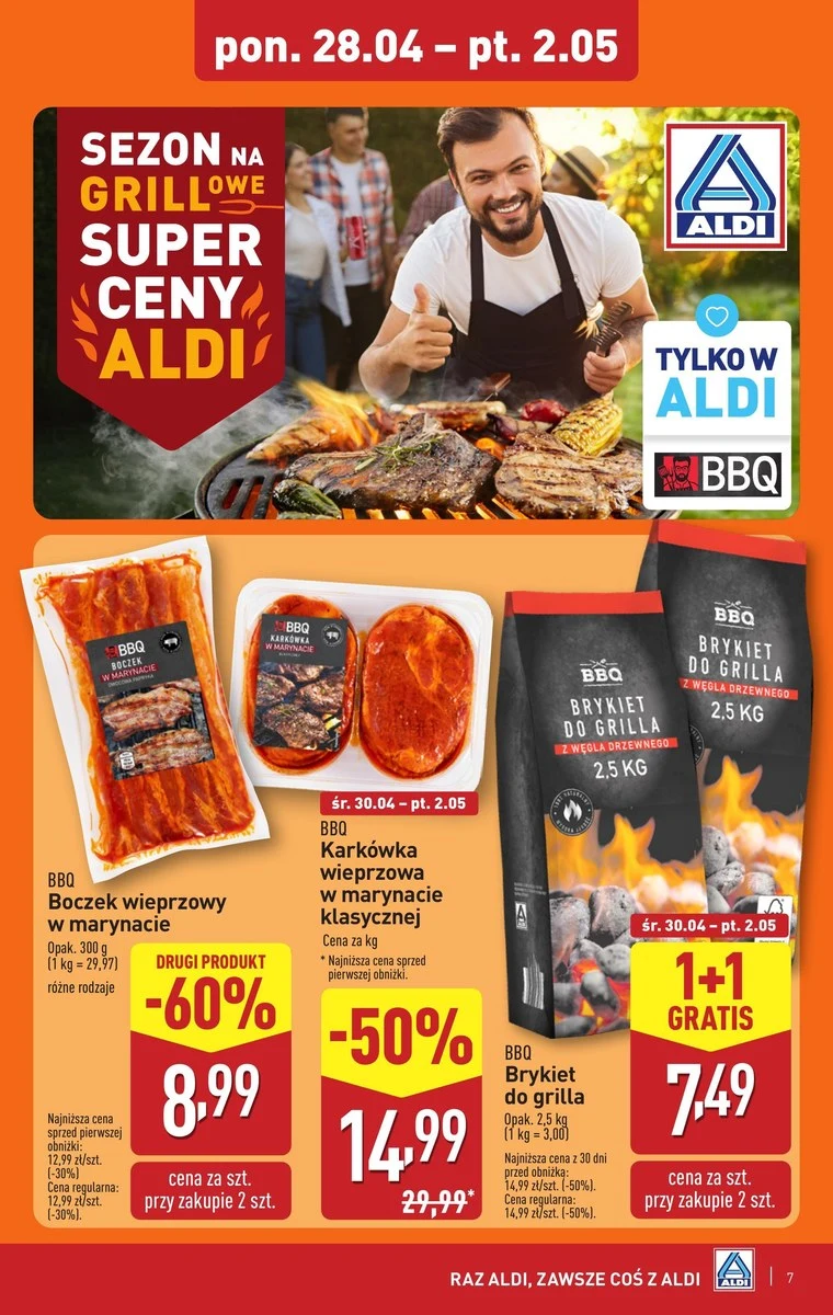Promocje na majówkę w ALDI