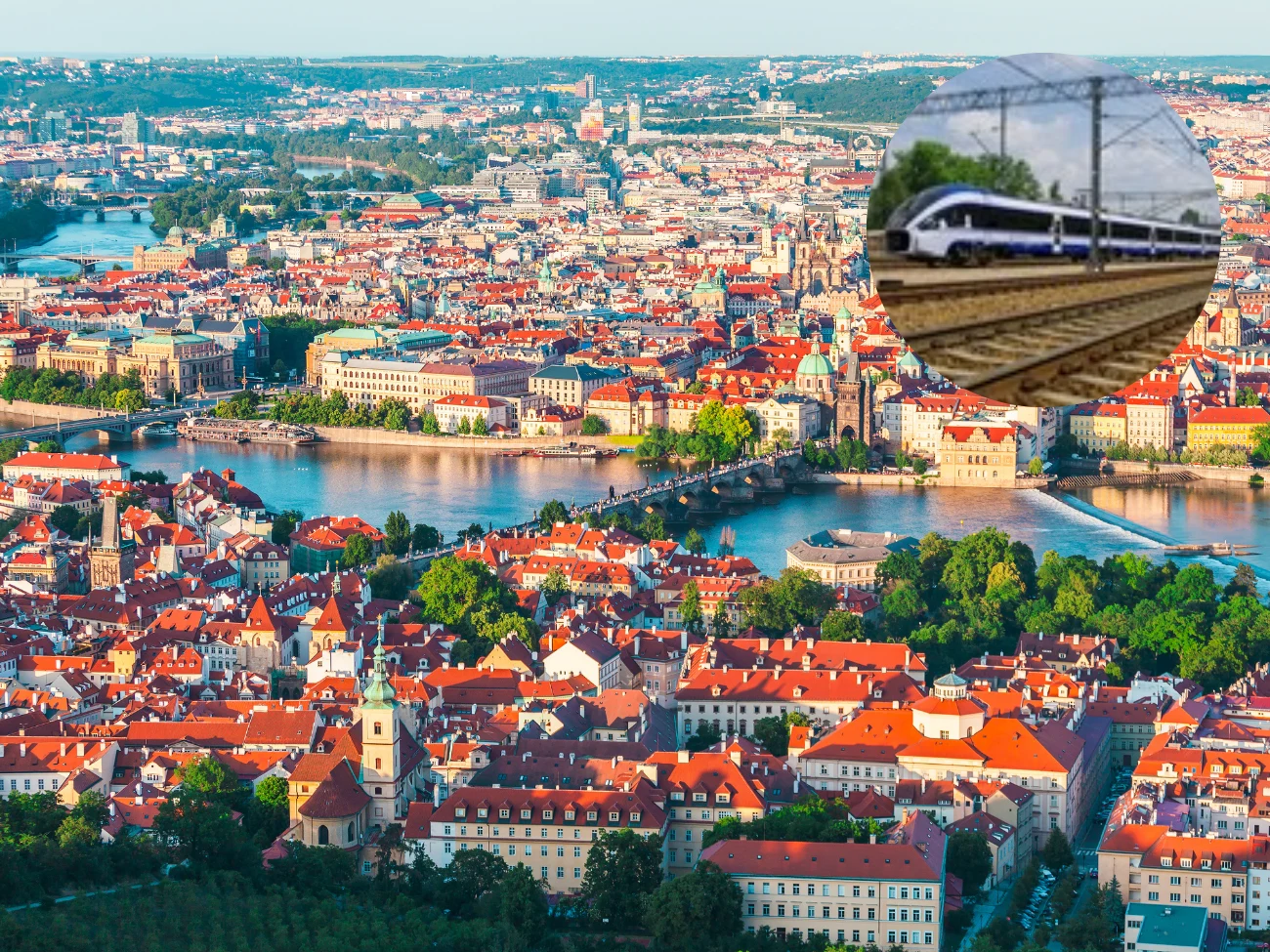 PKP oferuje tanie połączenie do Pragi. 