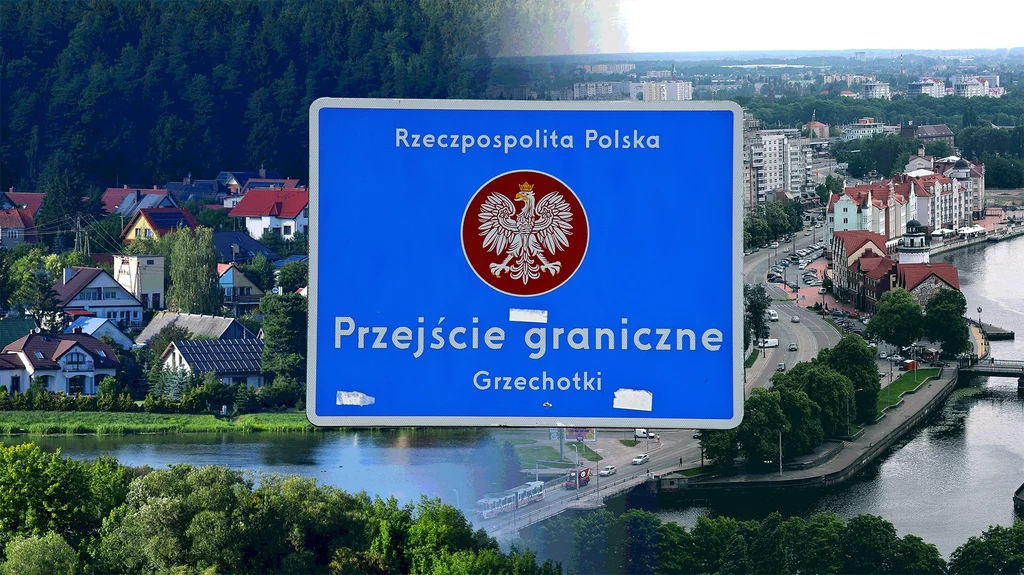 Co dzieje się na granicy z Królewcem? Autorka grafiki: Aleksandra Włodarczyk