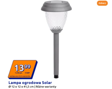 Lampa ogrodowa