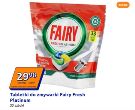 Tabletki do zmywarki Fairy