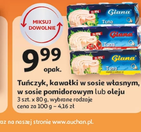 Tuńczyk w sosie własnym Giana