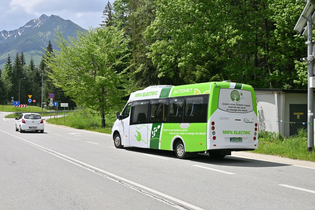 Od 1 maja do Morskiego Oka będzie można dojechać elektrycznym autobusem Od 1 maja do Morskiego Oka będzie można dojechać elektrycznym autobusem
