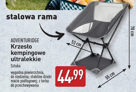 Krzesło kempingowe Adventuridge