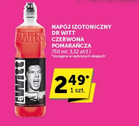 Napój izotoniczny Dr Witt