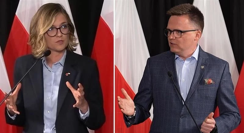 Debata Magdaleny Biejat z Szymonem Hołownią Debata Magdaleny Biejat z Szymonem Hołownią
