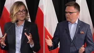Debata Magdaleny Biejat z Szymonem Hołownią