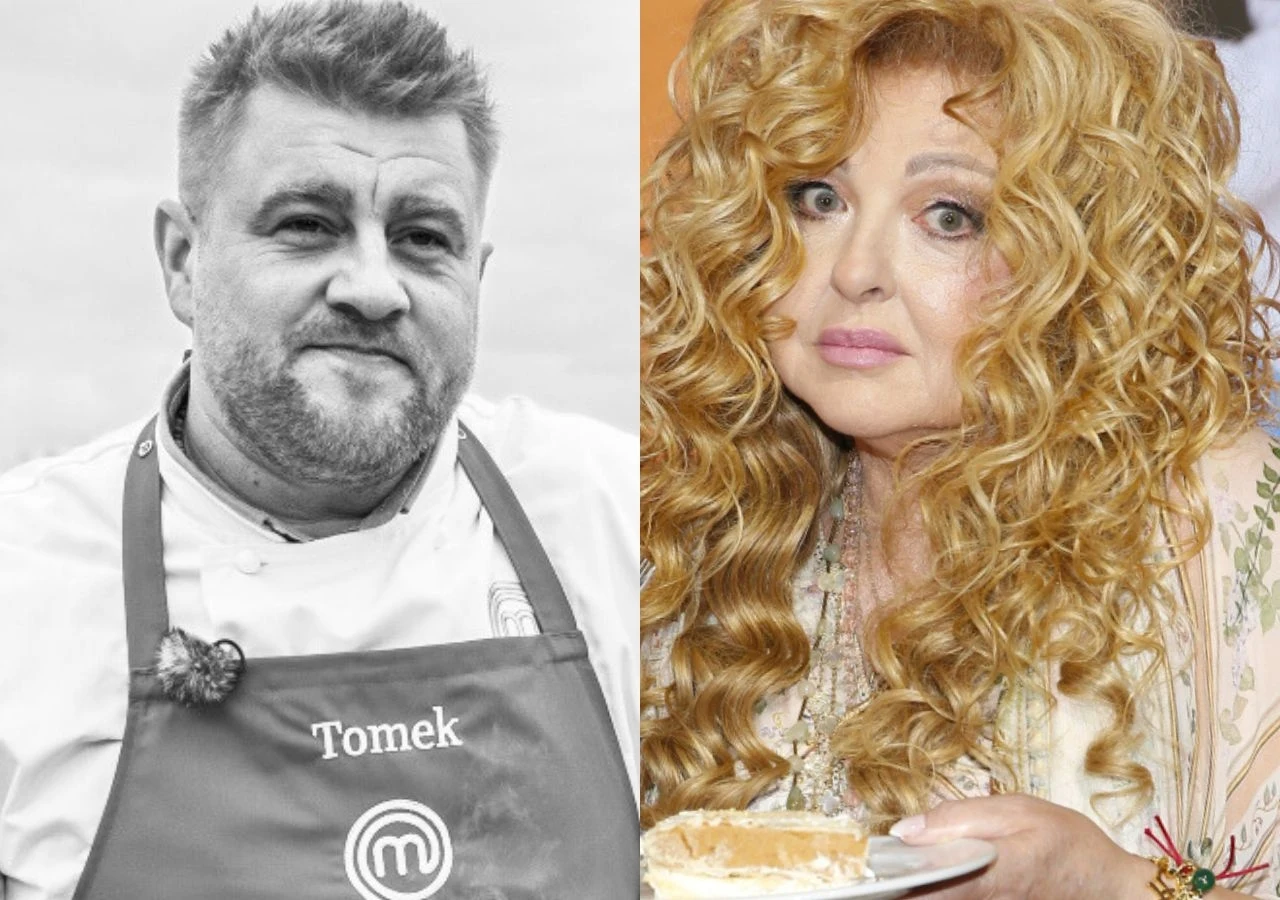 Tomasz Jakubiak i Magda Gessler Tomasz Jakubiak i Magda Gessler